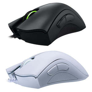1:1在庫ありDeathadder Essential6400DPIオプティカルUsbサイレントRGBラップトップPcマウス人間工学に基づいたゲーマー有線コンピューターゲーミングマウス - Product Image 2