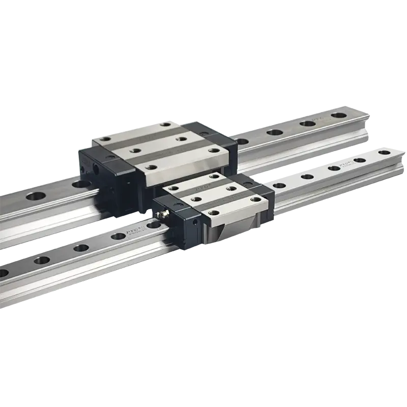 Custom private label 55mm flange cross roller guide linear rail 1250mm motion guide high precision with gear stepper