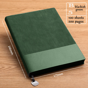 Alta Qualidade <span class=keywords><strong>Custom</strong></span> Soft Cover Notebook Couro A5 Caderno Personalizado com logotipo a 5 Viajantes Notebook Diário Personalizado