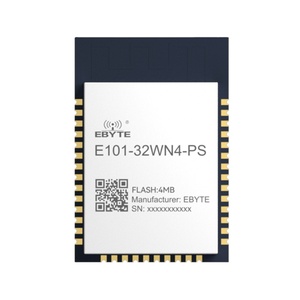 Ebyte E101-32WN4-PS UART I/OインターフェースWIFI + ブルートゥーモジュールESP32チップソリューション2.4GHzデュアルコアBle WiFiモジュール - Product Image 1
