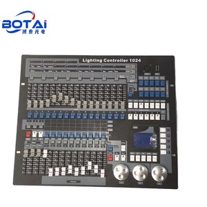 Controlador de iluminación BOTAI King DMX 1024 con 1024 canales DMX interruptor Manual 8A corriente de salida Efectos Incorporados pantalla LCD