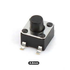 4.5x4.5mm SMT Tact anahtarı serisi 4 Pin SMD dokunsal basmalı düğme anahtarı ile 4.3/4.5/4.8mm H 4.5*4.5 serisi - Product Image 3