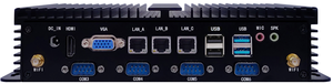 Elsky Pentium 3825U 4025U 4558U Mini PC DDR3 4LAN 6COM Mini computadora de escritorio Thin Client X86 Linux Mini PC industrial sin ventilador - Product Image 4