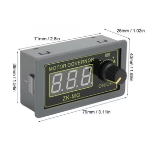 Regolatore motore <span class=keywords><strong>DC</strong></span> ZK-MG <span class=keywords><strong>PWM</strong></span> regolatore di velocità del motore LED Encoder Display digitale 5V 12V 24V