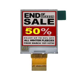 1,54 Zoll 152 X152 Mcu E Tinten anzeige Quadratisches Modul 200 X200, 1,54 Zoll E-Ink-Anzeige modul Elektronisches Regale tikett Preis schild - Product Image 1