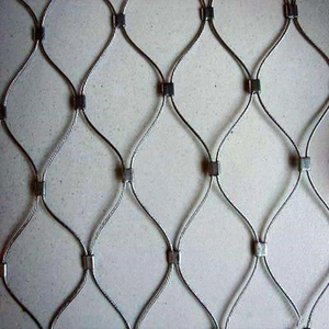 Anti-Fall-und Anti-Diebstahl-Netz, mit gewebtem Stahldraht seilnetz zaun, anpassbare Größe - Product Image 2