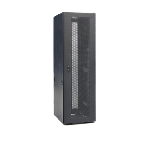 Puerta bloqueable y gabinete de red de estructura de nueve pliegues laterales para gabinete de servidor de equipos de telecomunicaciones con alta carga - Product Image 4