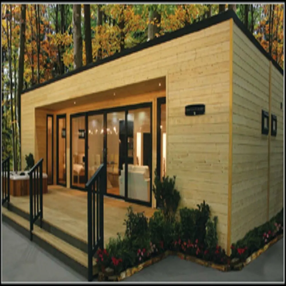 Modulare casa prefabbricata casa di tronchi prezzo kit camera da letto ufficio a basso costo design moderno espandibile casa in legno villa casa
