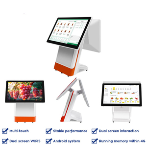 Sistema Pos Fastfood Sistema Pos todo en uno y software minorista Máquina Pos Pantalla dual Intel I5 - Product Image 6