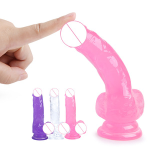 Kovida Dương Vật Lớn Mềm Dildo Dành Cho Người Lớn Quan Hệ Tình Dục Đồ Chơi Thực Tế Quan Hệ Tình Dục Người Đàn Ông Dương Vật Giả Lớn Pha Lê Thạch Dildo Cho Phụ Nữ Vài - Product Image 3