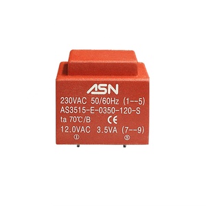 EI35 3.5VA eingang ac 230 v ausgang ac 12 V gekapselte LEITERPLATTE leistungstransformator