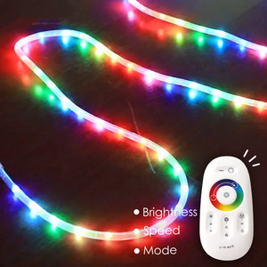 Outdoor Flex Rope Lights Mehrfarbige LED-Seil leuchte 110V 220V Wasserdicht 10 Pvc 20 80 IP65 70 Landscape Luces LED-Programme