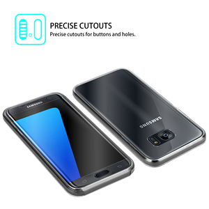 S7边缘全保护360手机套三星S7边缘透明TPU电脑外壳 - Product Image 4