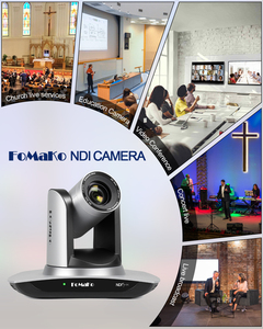 Комплект фотоаппаратов FoMaKo NDI PTZ 20X оптический зум BN402 HDMI PTZ камера и контроллер клавиатуры PTZ комплект - Product Image 5