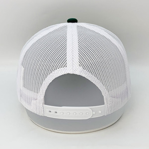 Wholesale Custom Two-Tone Curved Brim Baseball Snapback Sun Cap Denim Canvas Woven <strong>Patch</strong> Structured Mesh Outdoor Richardson 112 - Product Image 2