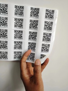 Custom Digital Print Waterproof Vinyl Sticker <strong>QR</strong> <strong>Code</strong> for <strong>Scan</strong> - Product Image 6