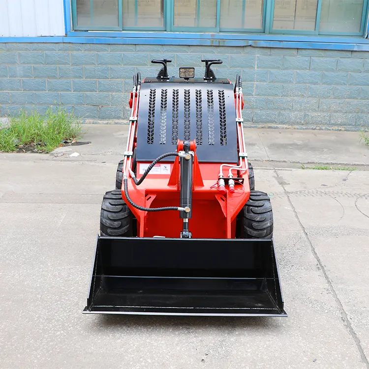 Power kuat Diesel elektrik 300kg 500kg 700kg euro 5 ce shina diesel mini skid steer