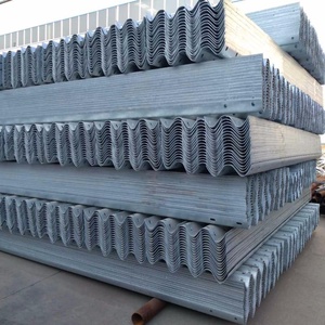 Hoch korrosions beständige hochfeste Barriere Feuer verzinkter Stahl W-Träger Verkehrs sicherheits leitplanke - Product Image 2