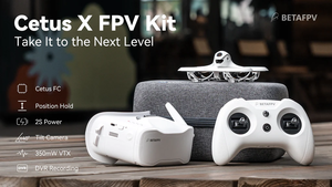 Cetus x FPV โดรนแบบไร้แปรงถ่าน2S พร้อมกล้อง C04เอียงโดรนขนาดเล็กและแว่นตาควบคุมระยะไกล6แกนไจโร - Product Image 3