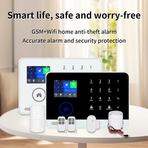 2024图亚智能WiFi 4g安全报警系统面板，带433 PIR运动检测器门运动传感器家庭报警系统 - Product Image 2