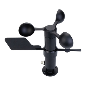 Firstrate-Sensor de velocidad del viento, anemómetro de tres tazas con salida de FST200-205, dirección del viento inalámbrica, para clima St - Product Image 1