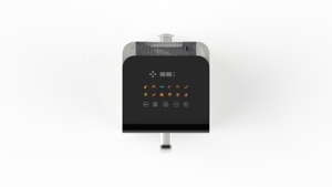 Aparato de cocina 12 programas preestablecidos antiadherente Control de temperatura eléctrico ajustable Freidora de aire visual saludable - Product Image 3