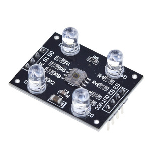 Para Arduino DIY DC 3-5V Módulo de reconocimiento de sensor de color Accesorios TCS230 TCS3200