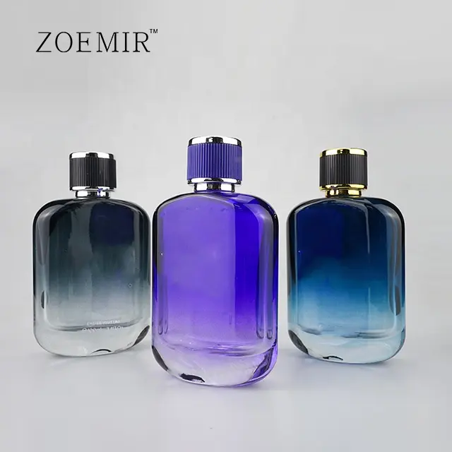 Aangepaste 100 Ml Lege Parfum Glazen Flessen Goede Kwaliteit Designer Parfum Reis Navulling Fles 100 Ml