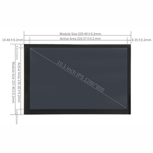10.1 Inch USB Capacitive Touch Screen for <strong>Raspberry</strong> <strong>Pi</strong> 3B+ &amp; 4B LCD Board Accessory - Product Image 4