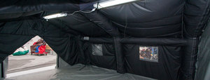 Portable Us Gp <strong>Camo</strong> <strong>Netting</strong> Large <strong>Used</strong> Tent Usmc French Polish Canvas Combat Shelter Parachute Tent
