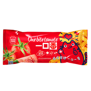 批发健康膨化食品番茄虾棒系列52g/中国风味