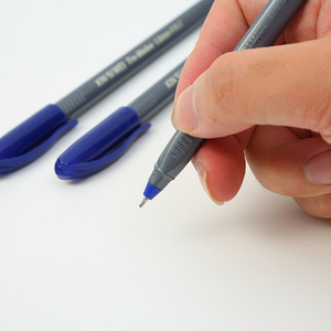JPS ODM Stylo ucuz kişiselleştirilmiş yaratıcı basit gri çubuk ekle kol sorunsuz yazıyor ve kolayca tükenmez kalem solmaz - Product Image 2