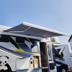 ที่บังแดดรถยนต์2.5-6ม., กันสาดมอเตอร์12V รถบ้านคาราวานกันน้ำ RV