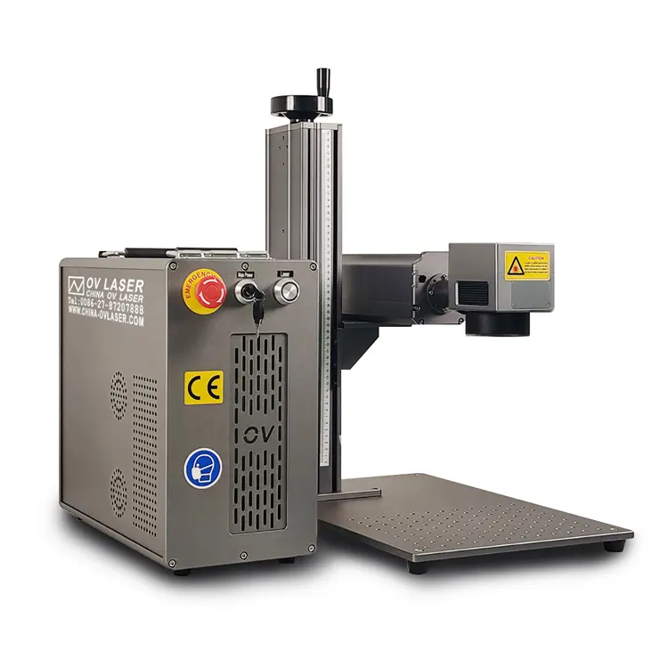 Portable number laser marking machine 20w 30w 50w 60w fiber laser engraving machine metal gold silver jewelry cutting machine