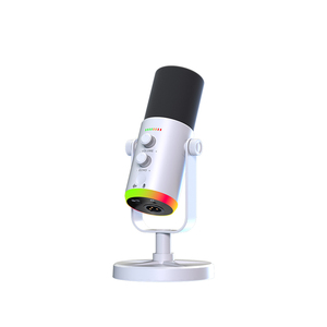 Easemelo năng động RGB ánh sáng Microphone với One-Click tắt tiếng & giảm tiếng ồn-usb Type-C cardioid Mic cho phát sóng trực tiếp chơi game - Product Image 1