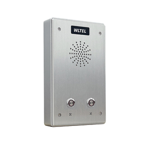 Fábrica nueva 2,4G WIFI aparcamiento HD altavoz IP65 SIP Audio teléfono sistema de intercomunicación VOIP IPBX Terminal de intercomunicación