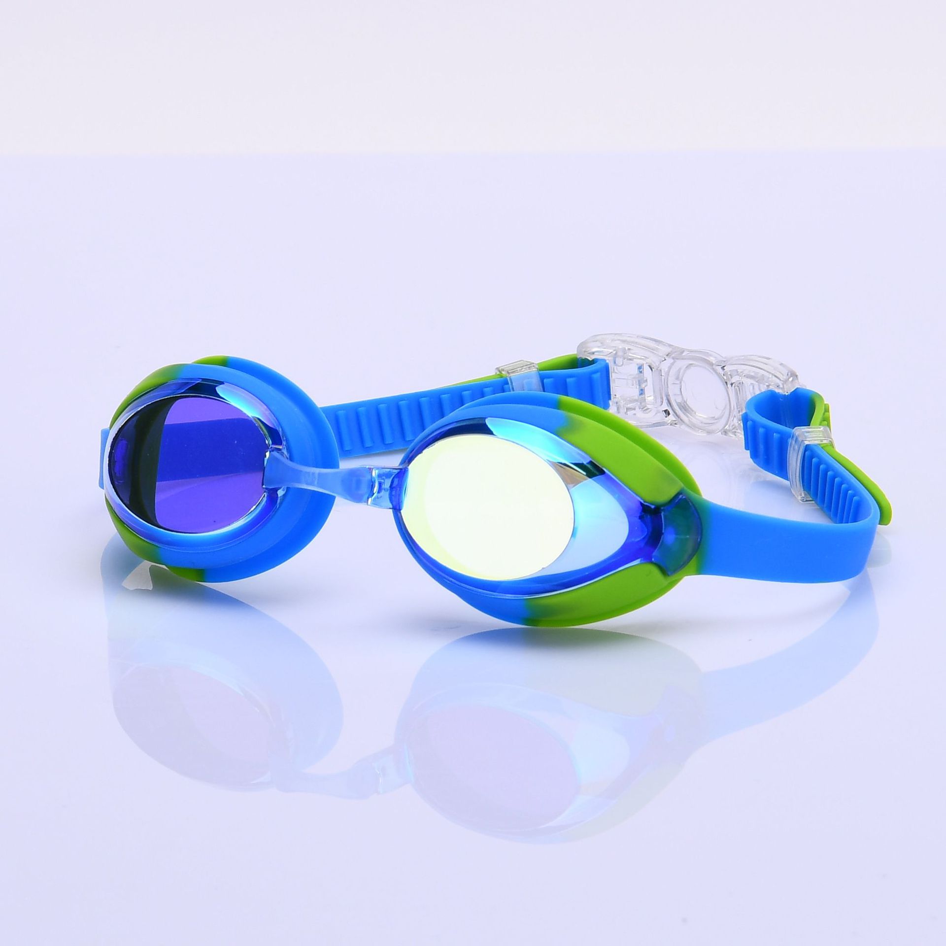 Royal Blue and Green Plated