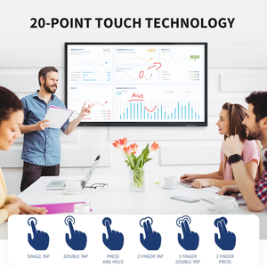 <strong>Factory</strong> Direct 55in <strong>LED</strong> Smart Board IR Touch Screen Interactive Whiteboard for School Meetings Electric Smart Board 86in Options - Product Image 4