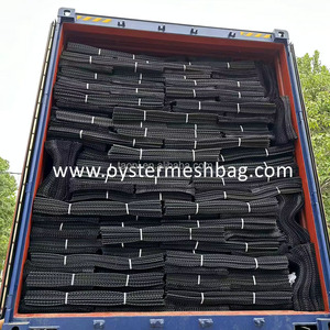 ถุงตาข่าย HDPE หอยนางรมสีดำพร้อมตาข่ายพลาสติกเสริมเพชรสินค้าตามสั่ง - Product Image 6