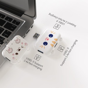 Schönes Mini-Cartoon-Design Multi-Port-Adapter als Geschenk 3 In 1 USB Elektronik-Daten 3.0 USB-Dock-Konzentrator - Product Image 6
