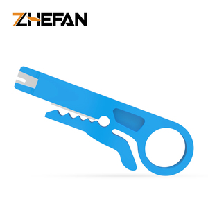 ZHEFAN Network Tool Multi Function Cable Stripper Hardware Insertion Tool Mini <strong>Cutter</strong> - Product Image 5