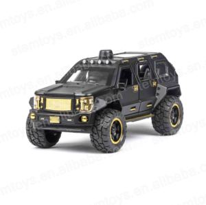 โมเดลรถโลหะอัลลอยด์1:24ขนาดเล็กแบบมีไฟและเสียงสำหรับเด็ก - Product Image 3
