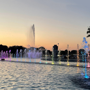 Artwatershow ספק סין דובאי מוסיקה ריקודים מזרקת Plc תוכנית מזרקת מים למכירה