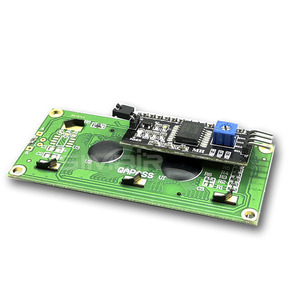 LCD1602A LCD-Anzeige modul Zeichen Punkt matrix Bildschirm I2C serielle Schnitts telle Löt adapter platine LED Hintergrund beleuchtung High Definition - Product Image 6