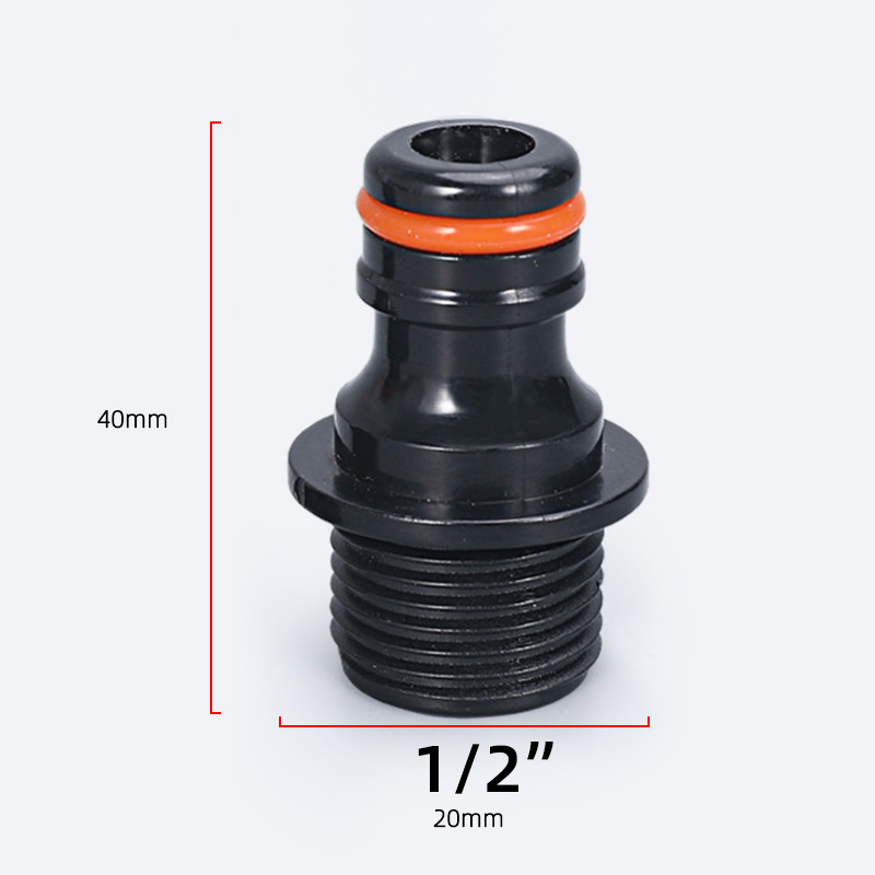 Raccord externe fil-plastique - 4 points