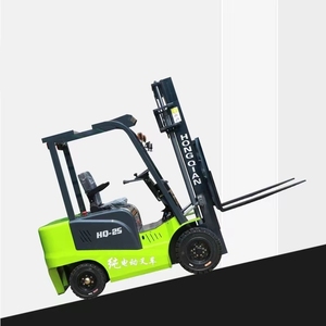 Carretilla elevadora eléctrica guiada por IA de alta precisión con navegación láser y manejo automatizado de palés para Almacenamiento Inteligente - Product Image 1