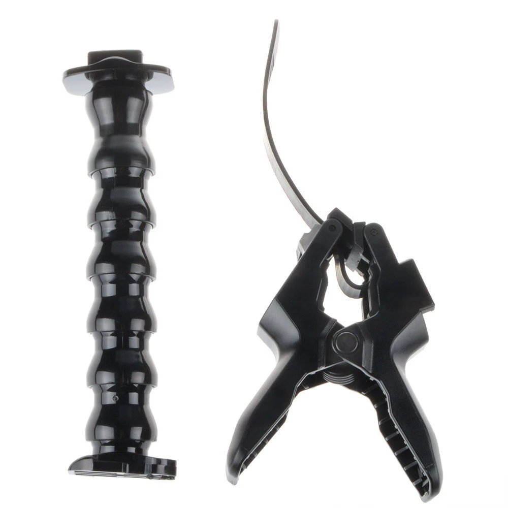 Brazo de 20 cm + Abrazadera (negro)