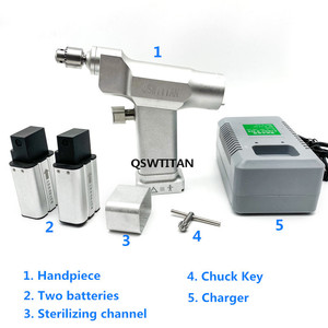 Perceuse à os creux canulée pour chirurgie traumatique orthopédique Petite perceuse canulée Machine à pièce à main canulée électrique - Product Image 6