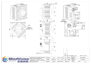 Cámara de caja de imagen térmica Tipo de sensor Ingas Longitud de onda corta 0,4 ~ 1.7um Interfaz GigE Funciona con Vision Halcon Vision Pro - Product Image 5