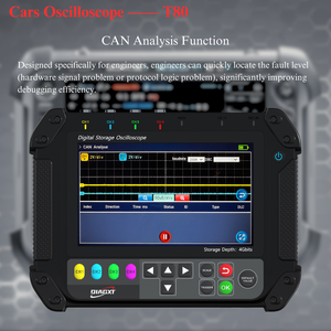 T80 oscilloscopio digitale portatile e Tester batteria palmare garanzia di 1 anno per la misurazione e l'analisi efficienti - Product Image 5